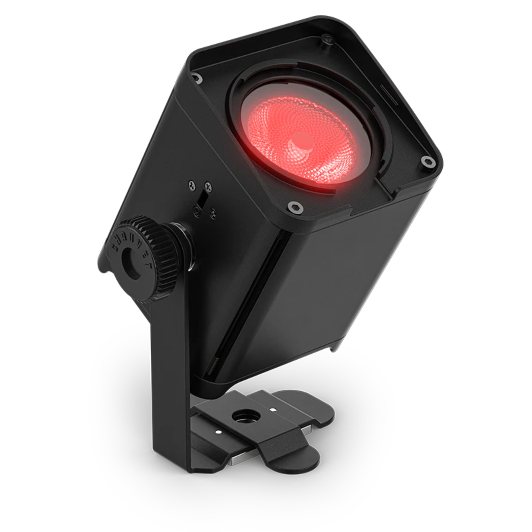 Chauvet DJ FREEDOM-H1IPX4 Ultra-Compact Outdoor-Rated RGBAW+UV LED Wash Lights (4-Pack Kit)
