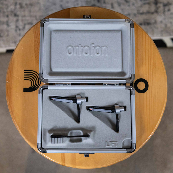 Ortofon Concorde Twin Cartridges with Case - Black (Open-Box)