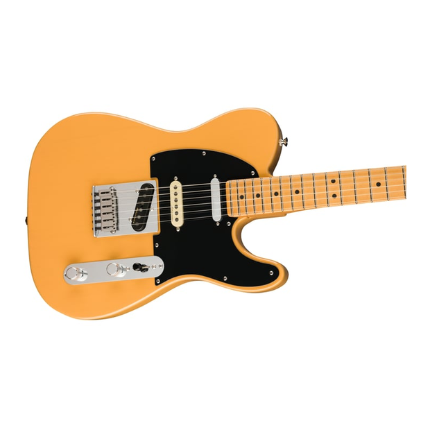 Fender Player Plus Nashville Telecaster Electric Guitar Maple Fingerboard - Butterscotch Blonde