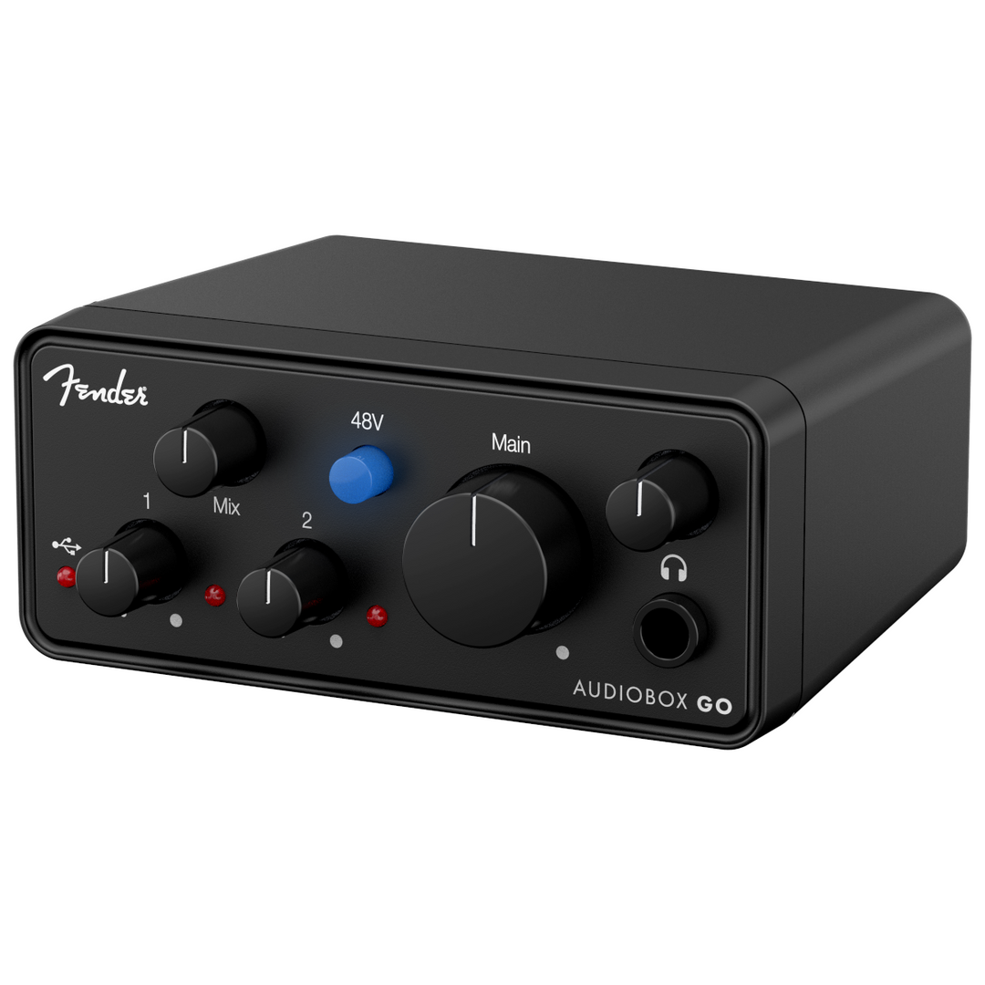 Fender AudioBox Go 2 x 2, 24-bit / 96 kHz USB-C Audio Interface