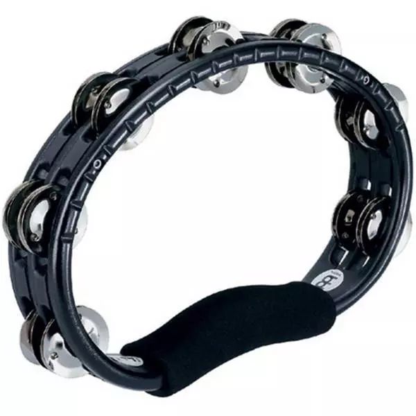 Meinl Traditional Hand Held Tambourine - Black
