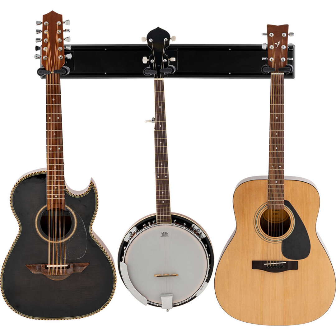 Hercules GSP403SB 3-Guitar Wall Rack