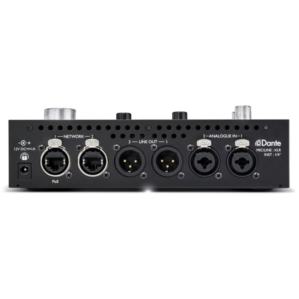 Focusrite RedNet X2P 2x2 Dante Audio Interface w/ Red Evolution Mic Pres