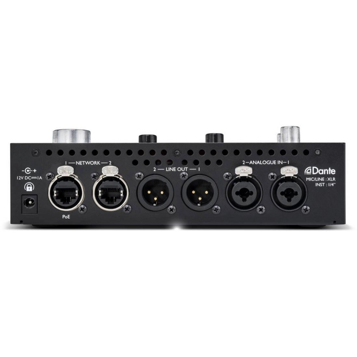 Focusrite RedNet X2P 2x2 Dante Audio Interface w/ Red Evolution Mic Pres