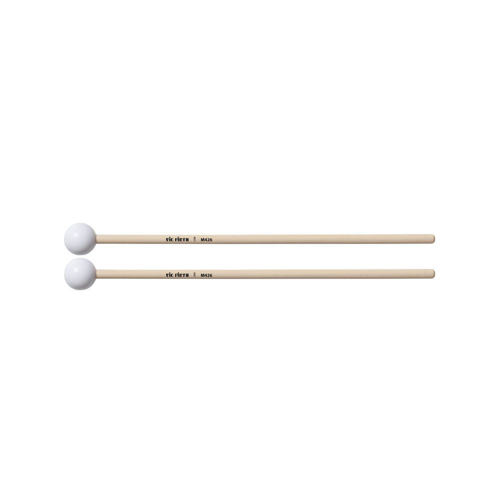 Vic Firth M426 Articulate Series Keyboard Mallet - 1 1/4" TeflonTM, Round