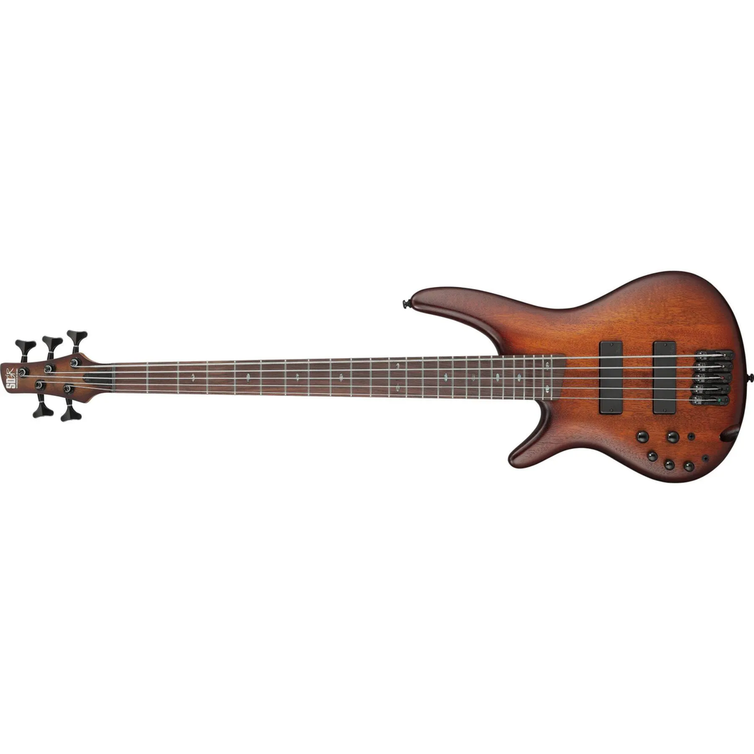 Ibanez SR505ALMHL SR Standard 5 Strings Left-Handed Electric Bass (Mahogany Brown Burst Low Gloss)