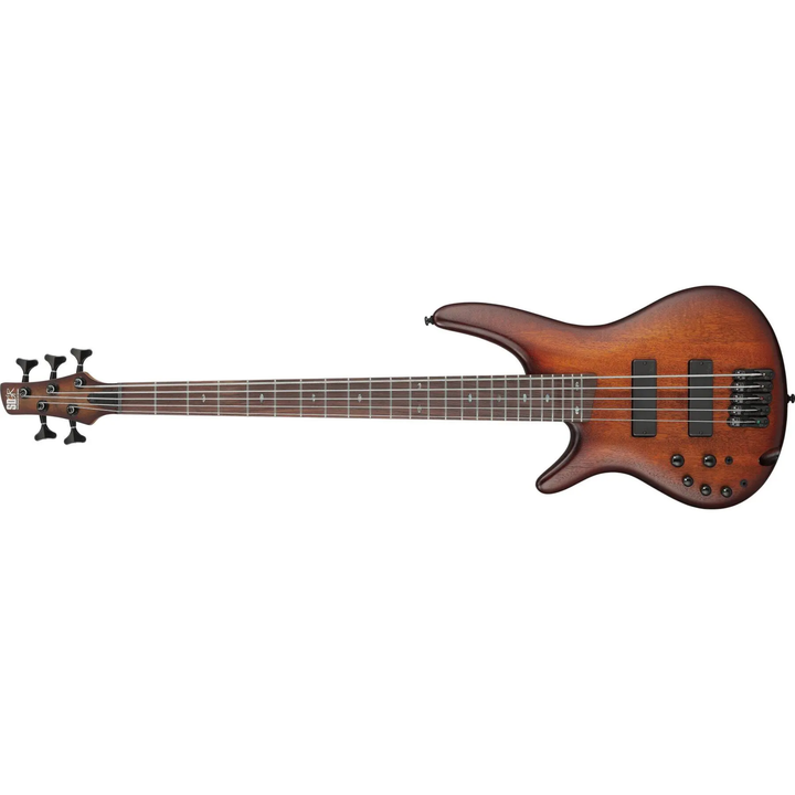Ibanez SR505ALMHL SR Standard 5 Strings Left-Handed Electric Bass (Mahogany Brown Burst Low Gloss)