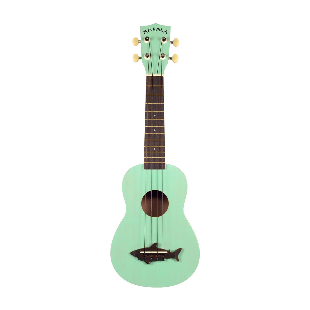 Kala Makala Soprano Shark Ukulele - Green