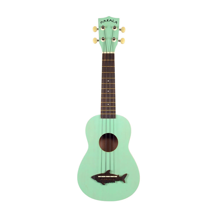 Kala Makala Soprano Shark Ukulele - Green