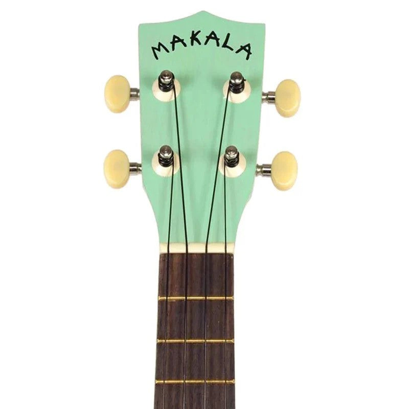 Kala Makala Soprano Shark Ukulele - Green