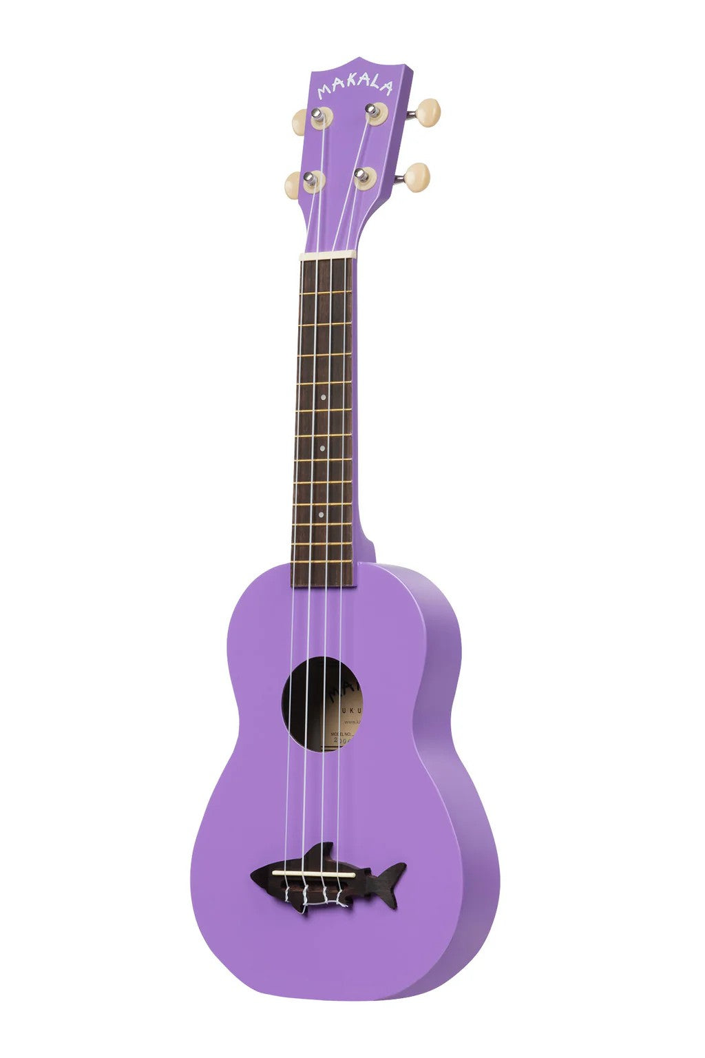Kala Makala Soprano Shark Ukulele - Purple