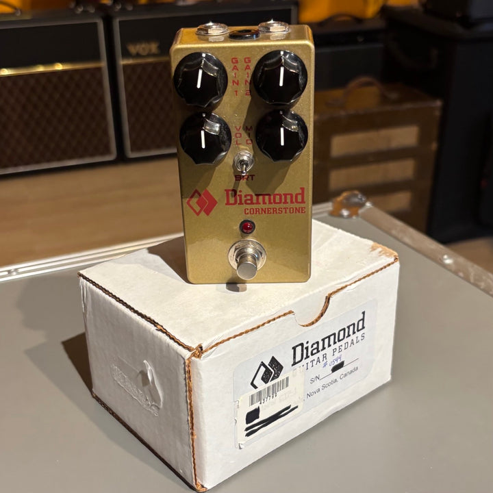 Diamond Guitar Pedals- Cornerstone Overdrive  w/ Box & User Guide (Made In Canada) - USED
