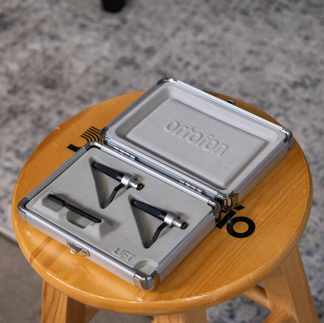 Ortofon Concorde Twin Cartridges with Case - Black (Open-Box)