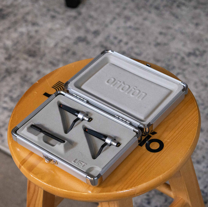 Ortofon Concorde Twin Cartridges with Case - Black (Open-Box)