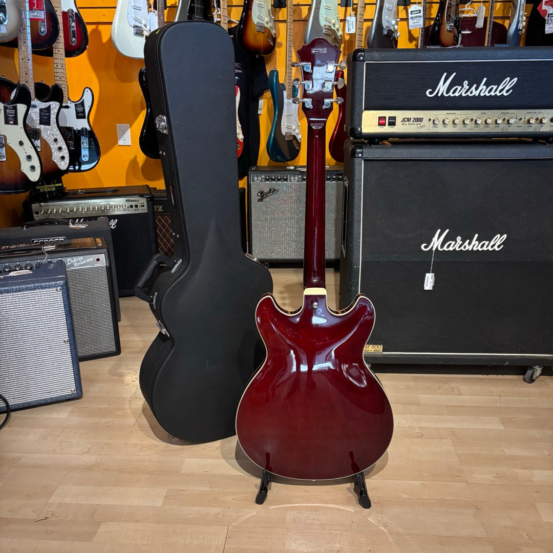 Ibanez - Artcore AS-73 Cherry w/ Hard Shell Case (2007) - USED.