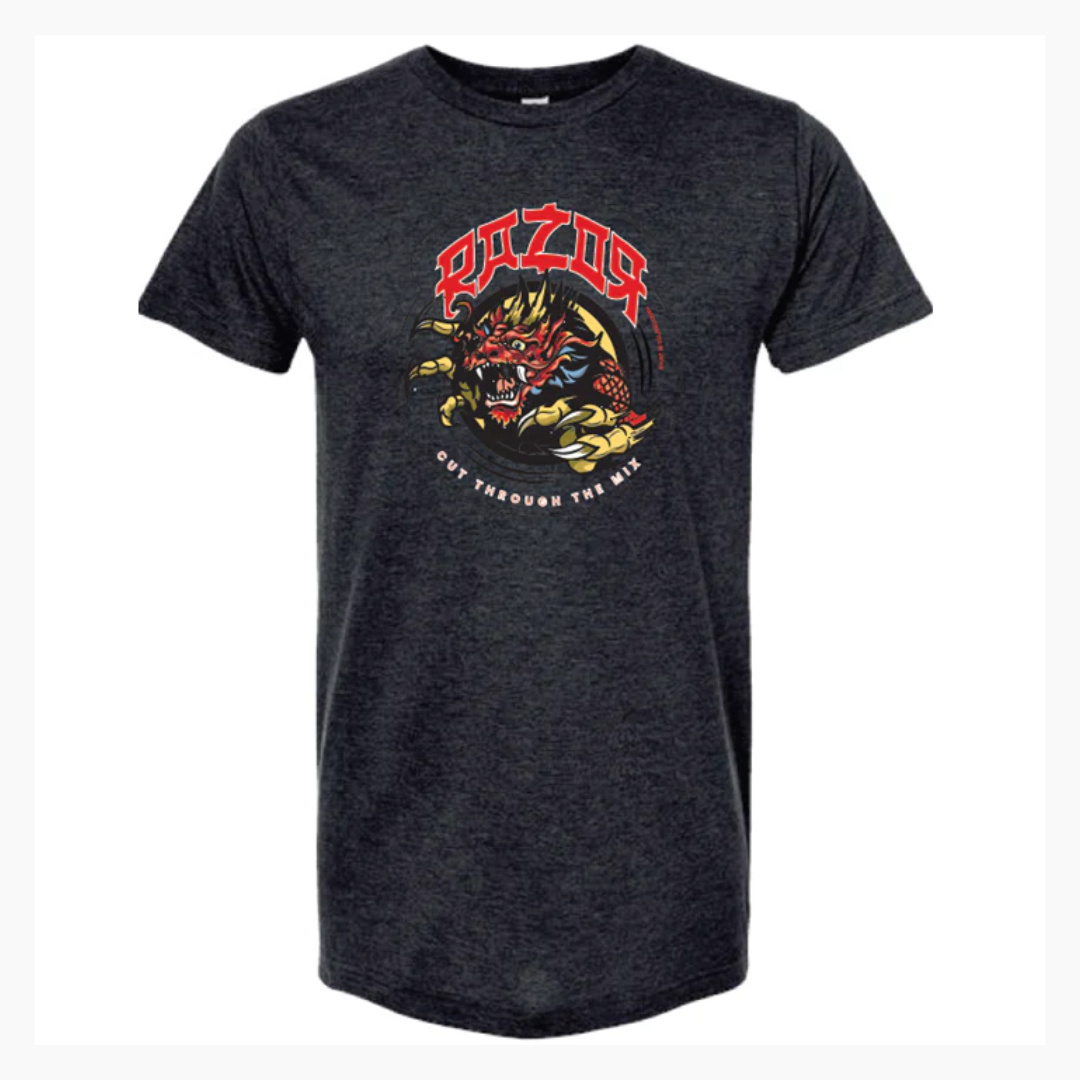 Allparts RAZOR-TS-XXL Razor T-Shirt - Heather Grey, XX-Large