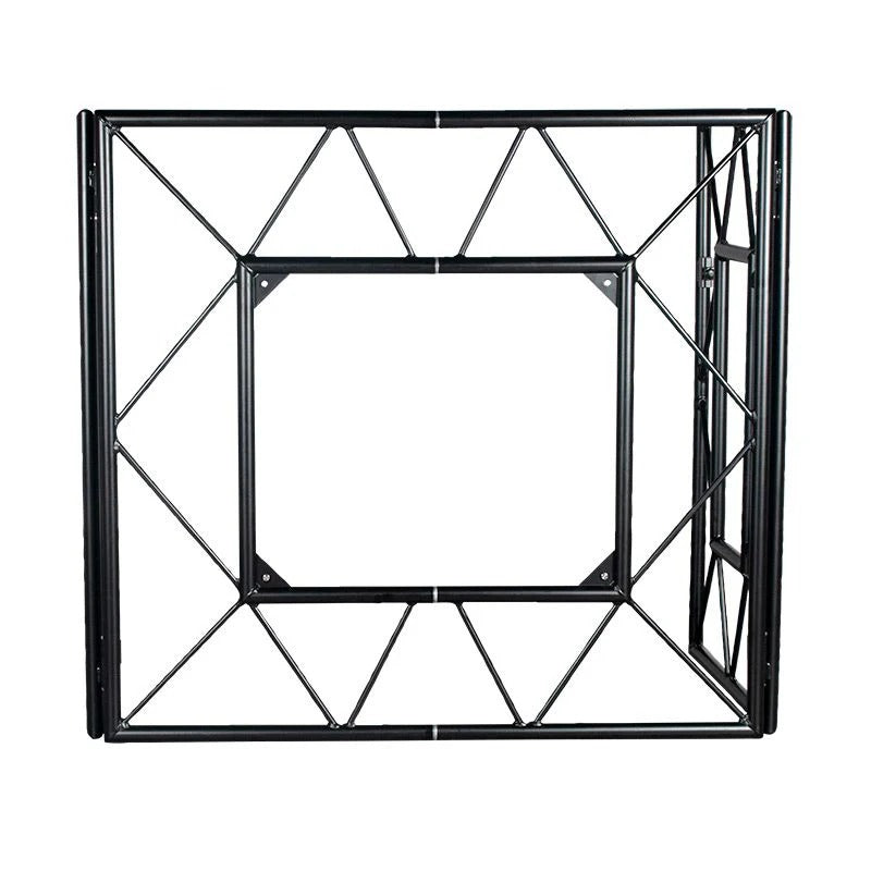 Eliminator PRO-EVENT-TBL-2-MB Matte Black Event Table - Compact Professional Design