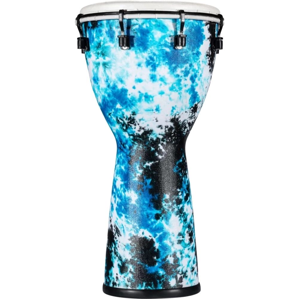 Meinl 10'' Alpine Djembe - Galactic Blue Tie Dye