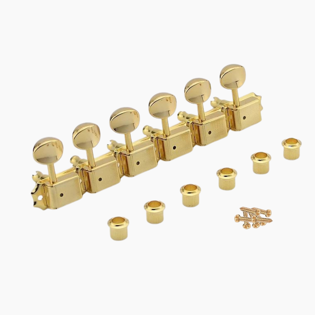 Allparts TK-0880 Gotoh SD91 Vintage-style 6-in-line Keys Gold