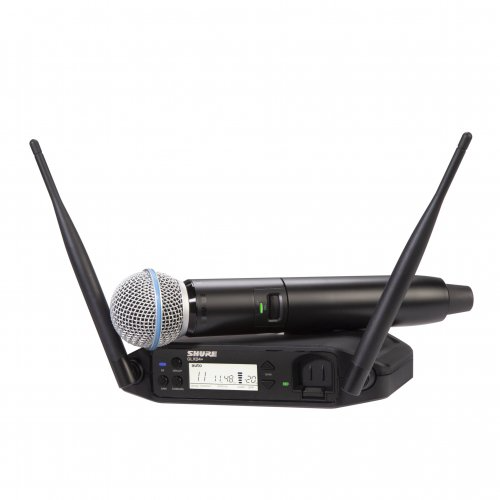 Shure GLXD24+ Wireless Vocal System w/ BETA58A Microphone (Z3)