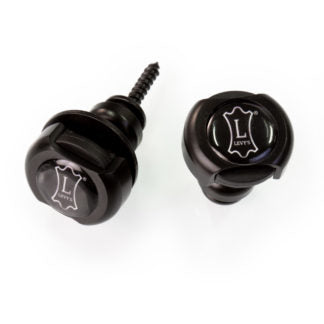 Levy's Lockable Strap Buttons (Matte Black)