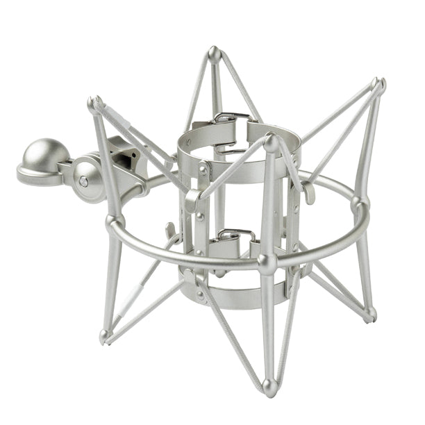 Official Universal Audio shockmount for the UA Bock 251 tube condenser microphone. Provides vibration isolation and secure mounting for recording applications.