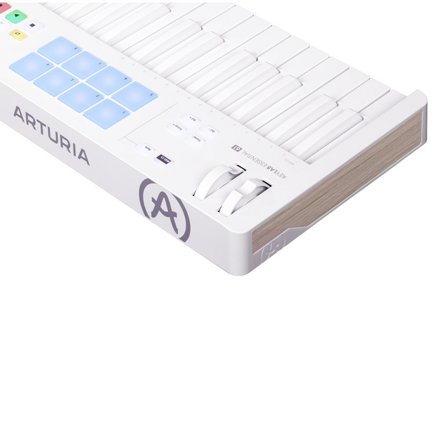 Arturia KEYLABESSENTIAL61MK3AW LTD Feature Packed Easy to Use 61 key controller - Alpine White