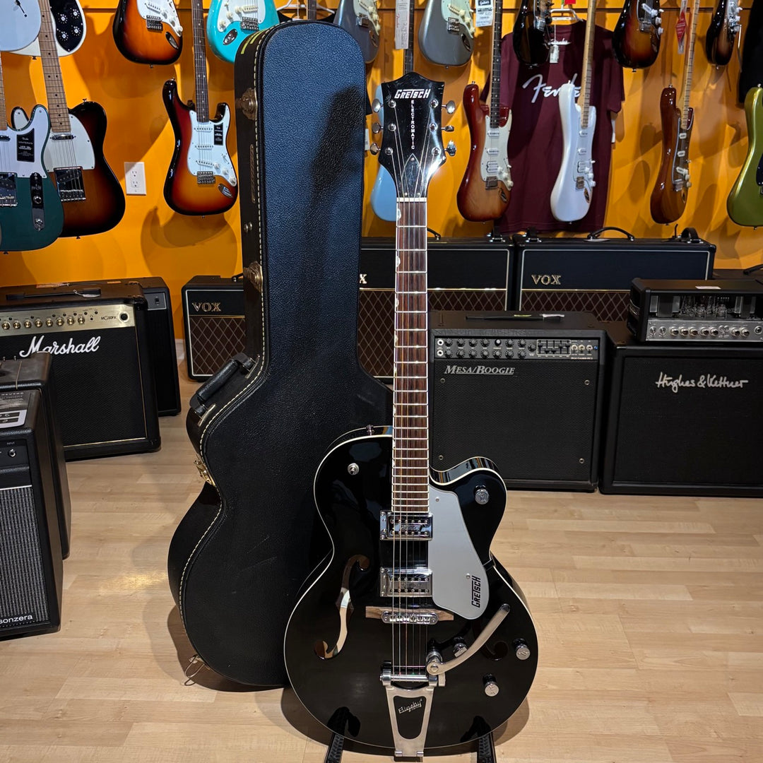 Gretsch - Electromatic Series G5120-T  w/ Gretsch Archtop Hard Shell Case (Ebony-2022) - USED