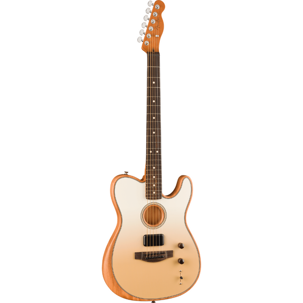 Fender FINNEAS Signature Acoustasonic® Player Telecaster® with Bag, Rosewood Fingerboard, Cappuccino Fade