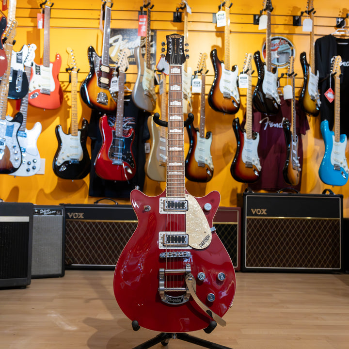 Gretsch - G5441-T "Electromatic Duo Jet"  w/ Bigsby & HD Shell Case (Firebird Red) - 2019 - USED
