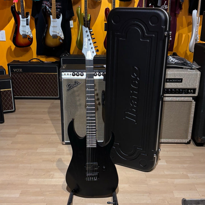 Ibanez - Prestige RGR5111RB Electric Guitar (Hardtail - Weathered Black w/OHSC)