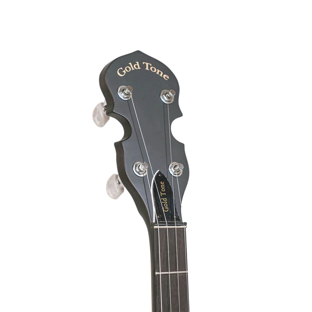 Gold Tone Cripple Creek Resonator Banjo with Planetary Tuners and Gig Bag