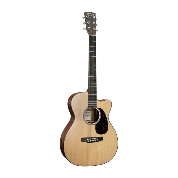 Martin 11Y25000CJREL Dreadnought Junior Acoustic-Electric – 000C Jr-EL Satin Spruce/Sapele with Soft Shell Case