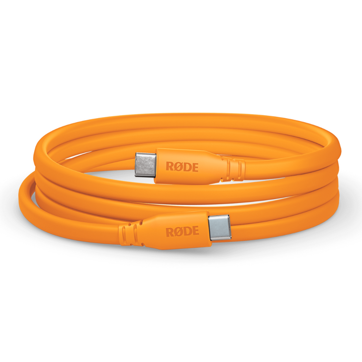 Rode Microphones SC17-O High-quality, 1.5m-long USB-C to USB-C cable - Orange
