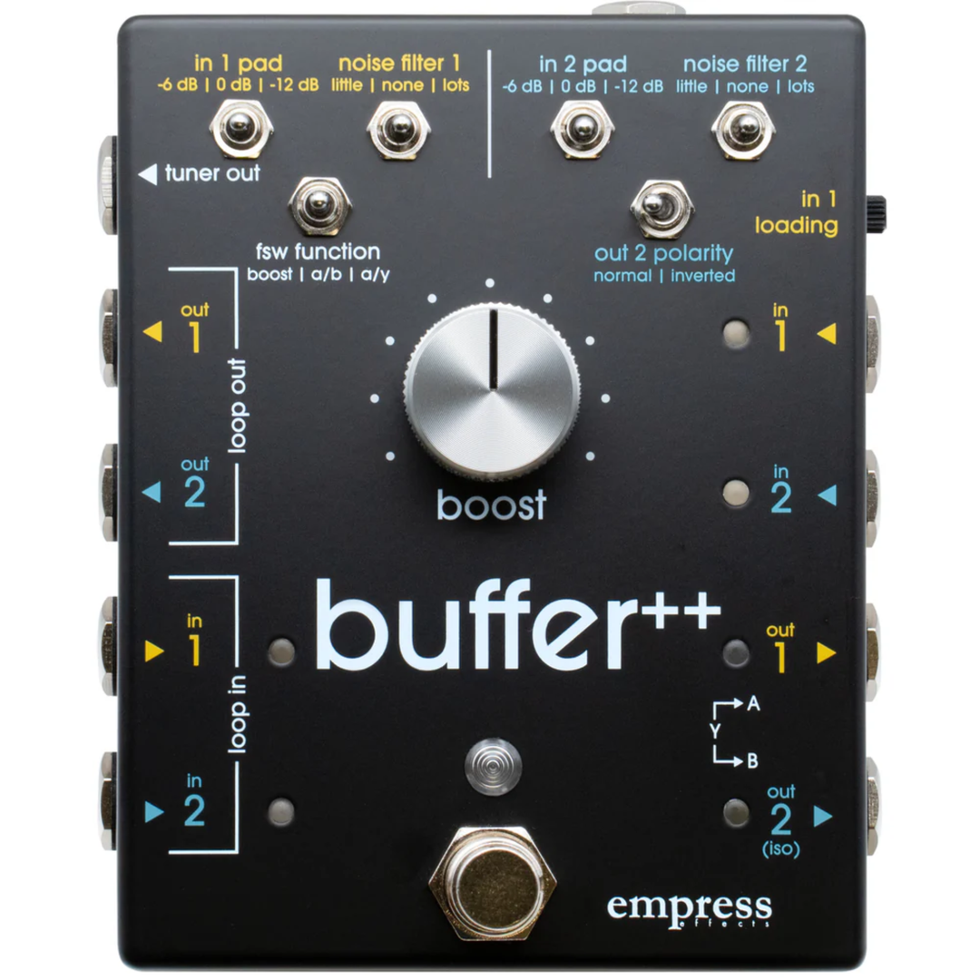 Empress Effects BUPP Buffer++ Ultimate Utility Pedal