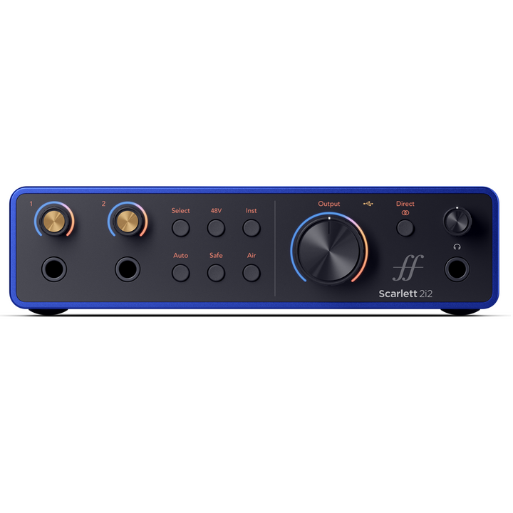 Focusrite Scarlett 2I2 4th-Gen - 40th Anniversary ISA-Blue