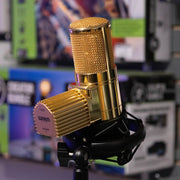 Warm Audio WA-8000G Limited Edition Tube condenser microphone in Gold Finish (Demo)