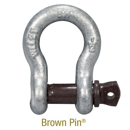 Burger SPASX-BP-038 3/8" 1 Ton Anchor Shackle