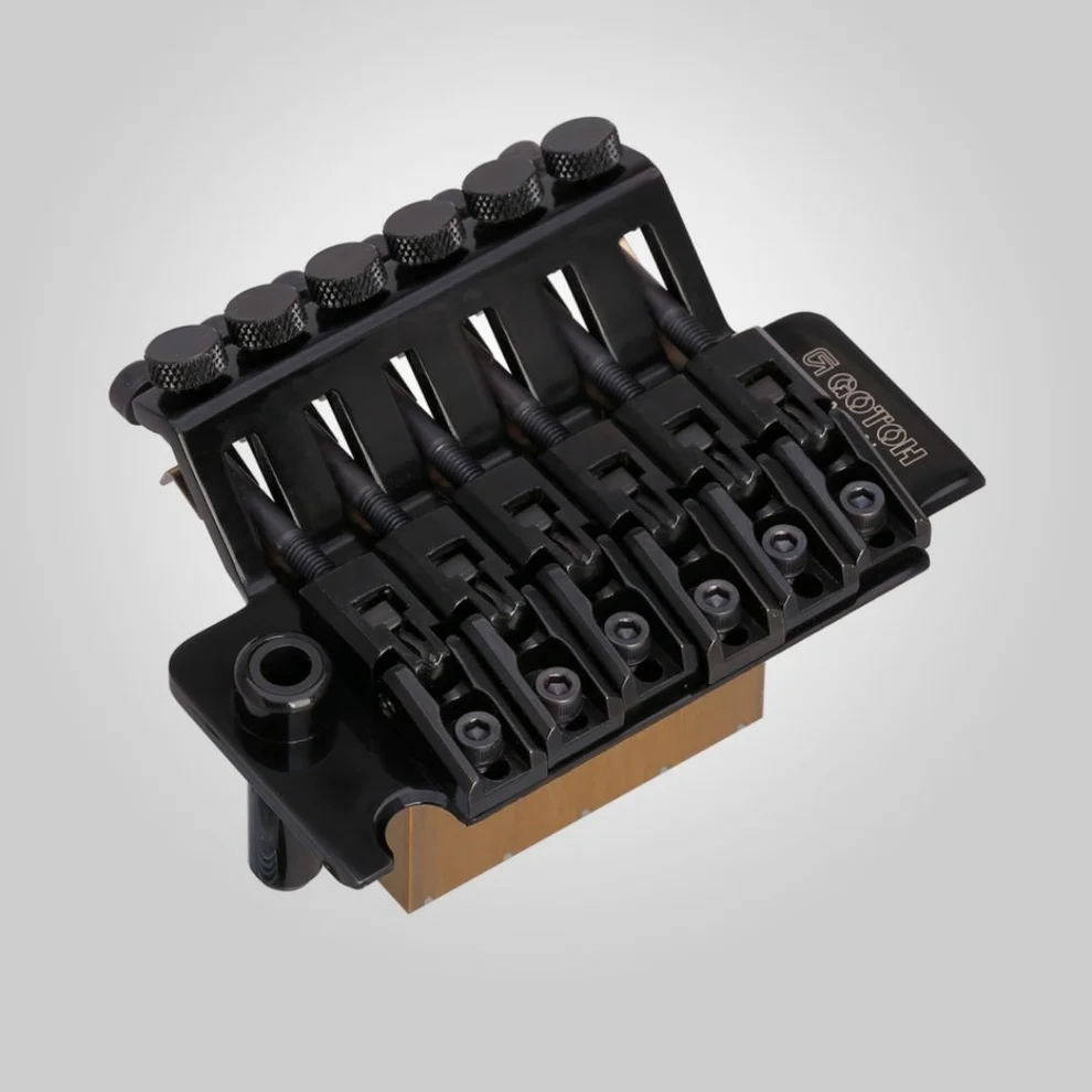 Allparts SB-5301-003 - Gotoh Locking Tremolo, 36mm Block, 43mm Locking Nut - Black