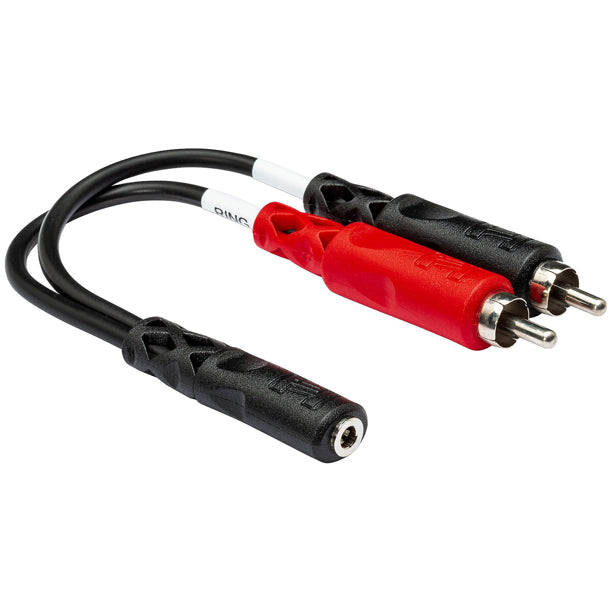 Hosa Str B/O 3.5 Mm Trsf-Dl Rca audio accessory.