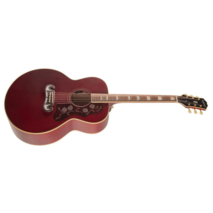 Epiphone Limited Edition Inspired by Gibson J-200 Acoustic/Electric Guitar - Wine Red