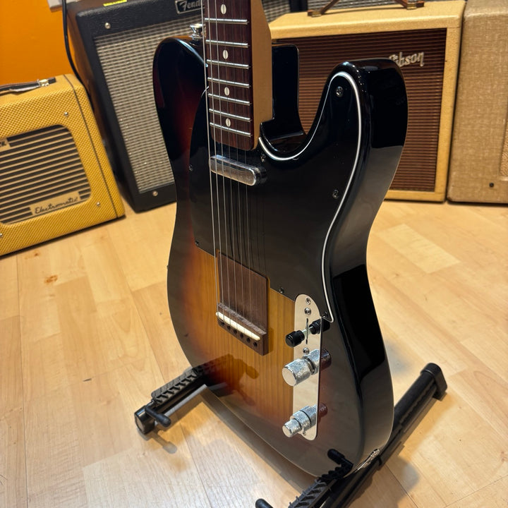 Fender - Acoustasonic Telecaster 3-Tone Sunburst  (V1 - 2011) w/ HD Shell Case - USED