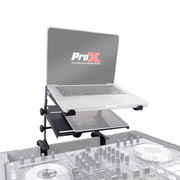 ProX T-ULPS200 Portable Laptop Stand with Adjustable Shelf - Black