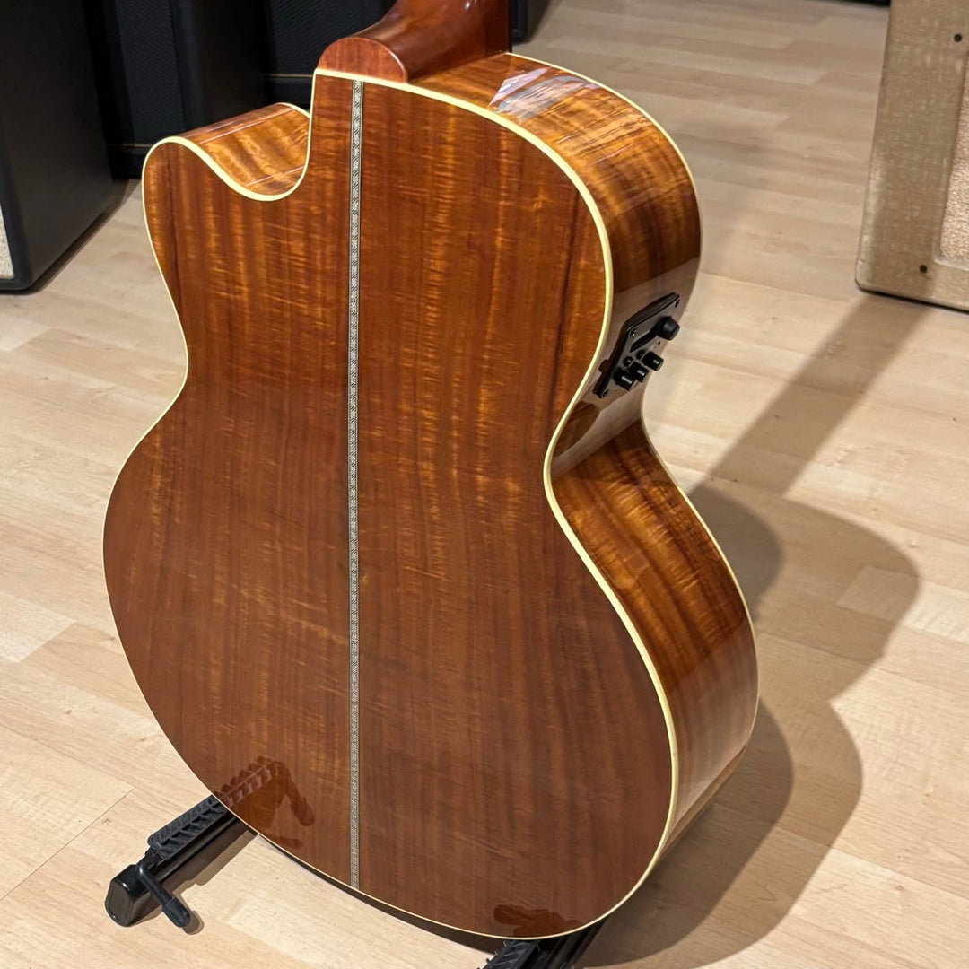 Blueridge - BR-65 KCE Cutaway AC - Electric w/ Levy's Gig Bag (2014-Natural Koa) - USED