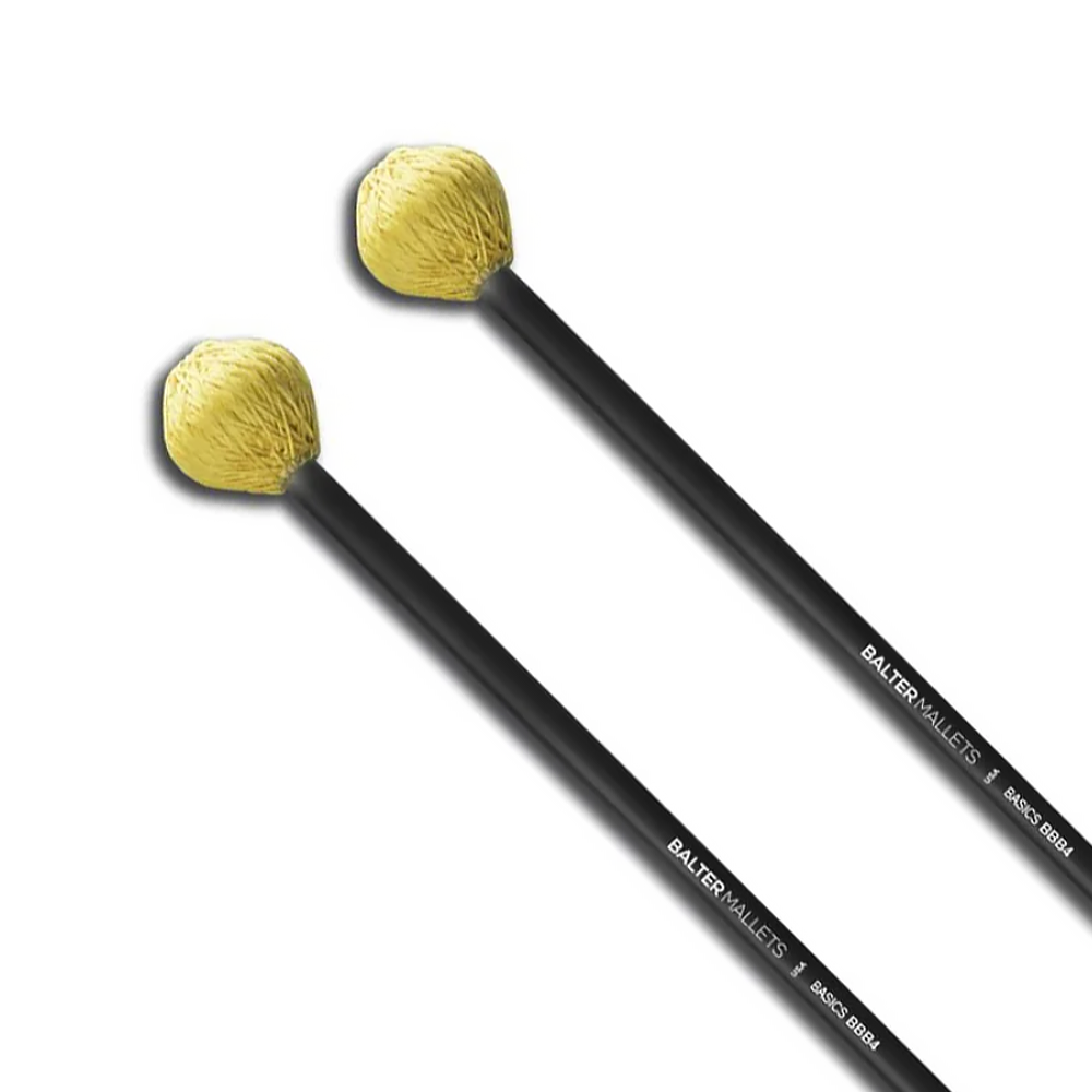 Vic Firth BBB4 Balter Basics, Yellow Cord, Hard