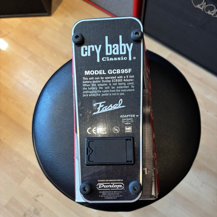 Dunlop - GCB95F Fasel Inductor Cry Baby Wah w/ Box - USED