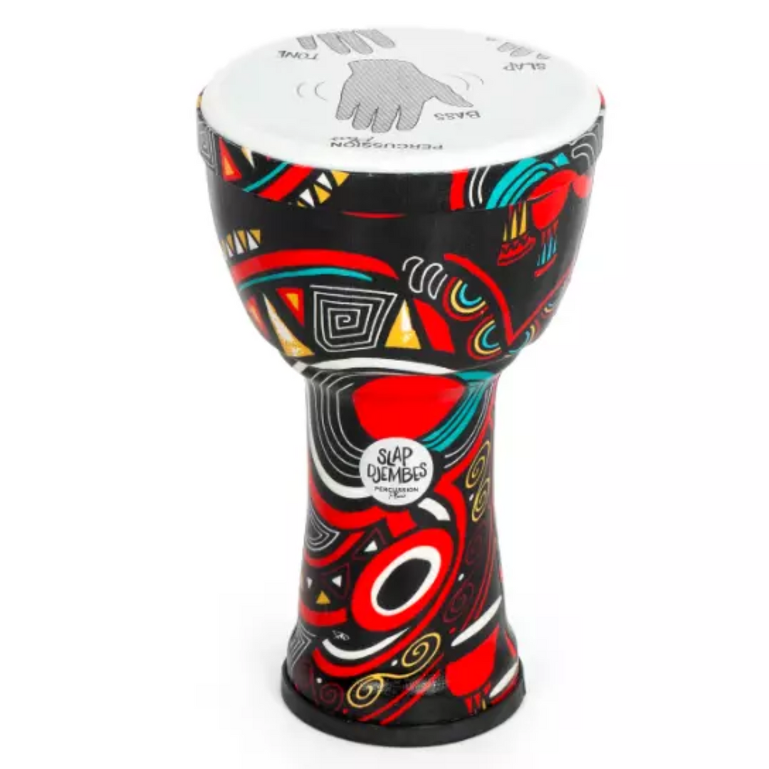 Percussion Plus 8'' Pretuned Slap Djembe PP6731 - Carnival