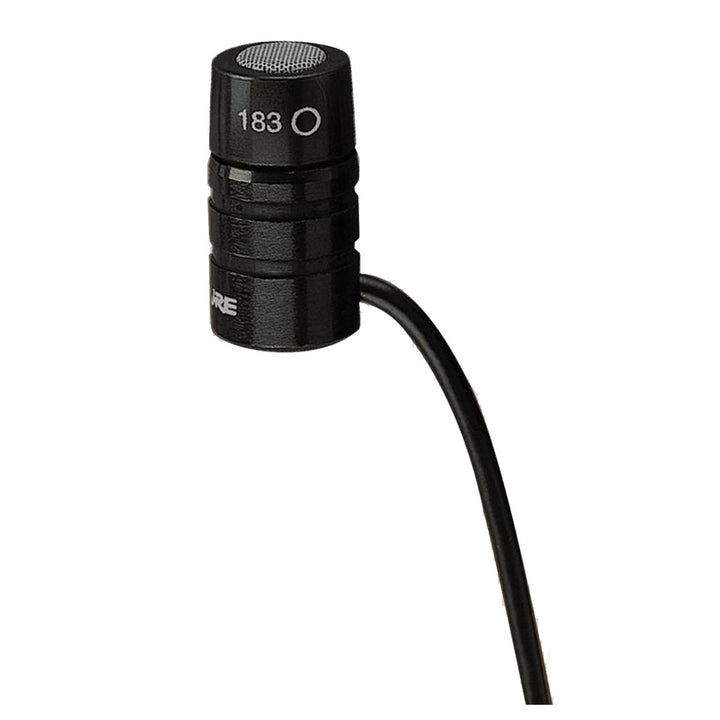 Shure WL183 Omni Lavalier Mic (Black)