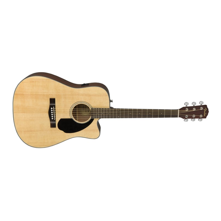 Fender CD-60SCE Dreadnought Acoustic Guitar (Natural)