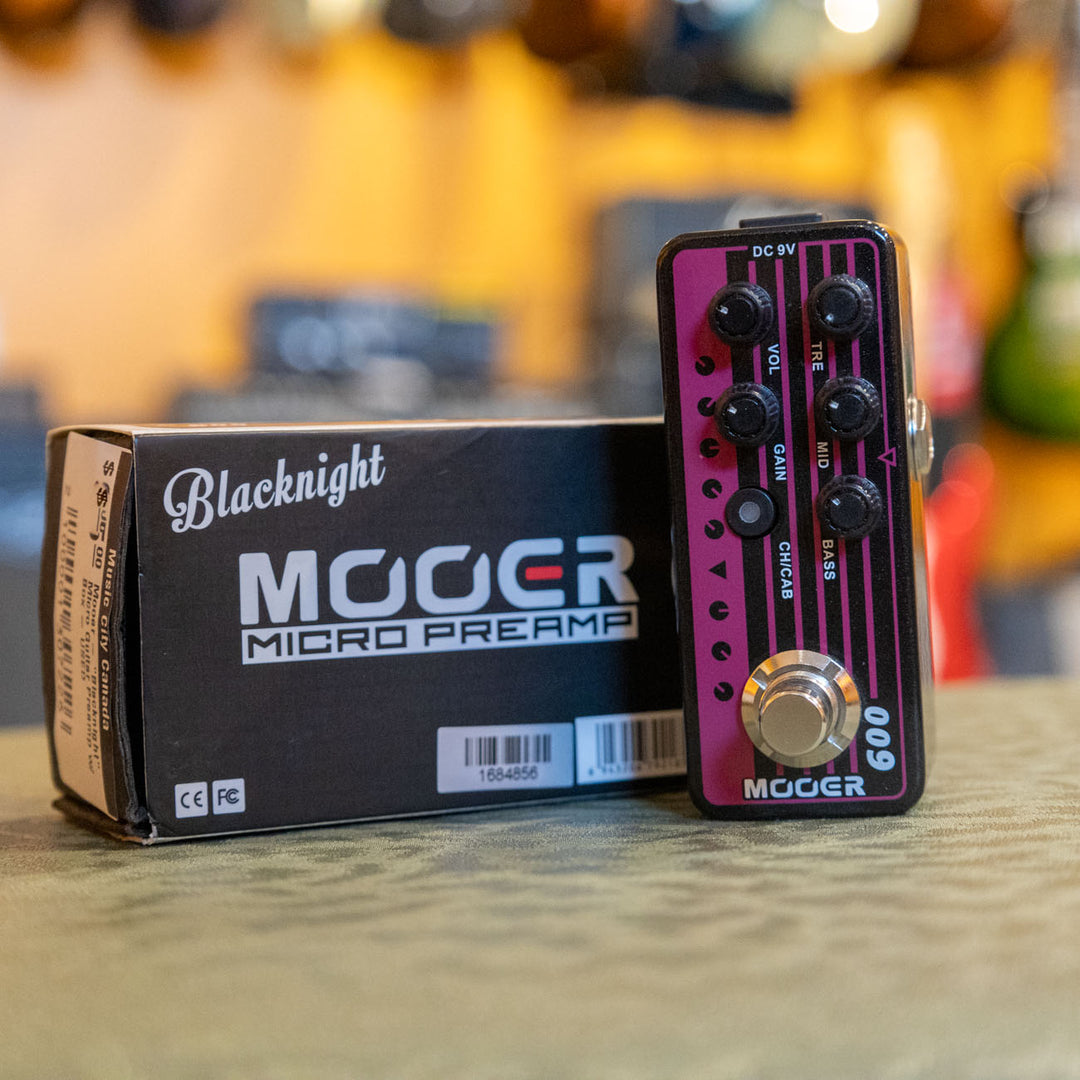 Mooer - Blacknight Micro Guitar Preamp w/ Box - USED
